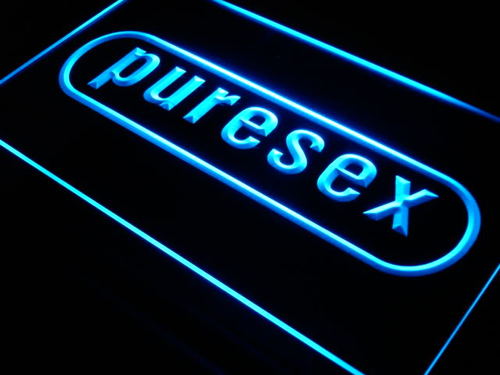 Pure Sex Display Bar Pub Club Neon Light Sign